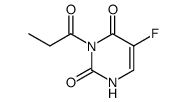 5-Fluoro-3-propionyl-1H-pyrimidine-2,4-dione Structure