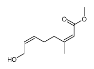 methyl (2Z,6Z)-8-hydroxy-3-methyl-2,6-octadienoate结构式