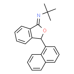 2-Propanamine,2-methyl-N-[3-(1-naphthalenyl)-1(3H)-isobenzofuranylidene]- picture