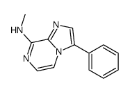 N-methyl-3-phenylimidazo[1,2-a]pyrazin-8-amine结构式