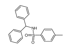 N-(p-methylphenyl)sulfonyl diphenylmethylamine Structure