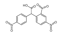 2,4,4'-Trinitro-diphenylessigsaeure Structure