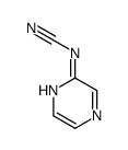 pyrazin-2-ylcyanamide Structure