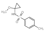 N-(1-methoxycyclopropyl)-4-methyl-benzenesulfonamide picture