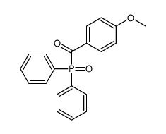 diphenylphosphoryl-(4-methoxyphenyl)methanone Structure