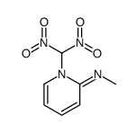 1-(dinitromethyl)-N-methylpyridin-2-imine Structure