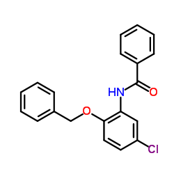 N-[2-(Benzyloxy)-5-chlorophenyl]benzamide结构式