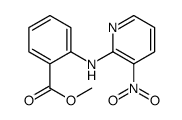 methyl 2-[(3-nitropyridin-2-yl)amino]benzoate Structure