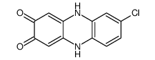 7-chloro-5,10-dihydrophenazine-2,3-dione Structure