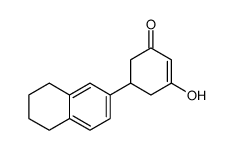 3-hydroxy-5-(5,6,7,8-tetrahydronaphthalen-2-yl)cyclohex-2-en-1-one Structure