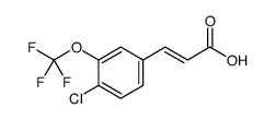 2-Propenoic acid, 3-[4-chloro-3-(trifluoromethoxy)phenyl] picture