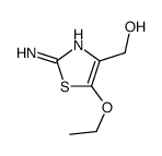 (2-amino-5-ethoxy-1,3-thiazol-4-yl)methanol Structure