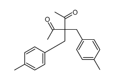 3,3-bis[(4-methylphenyl)methyl]pentane-2,4-dione Structure