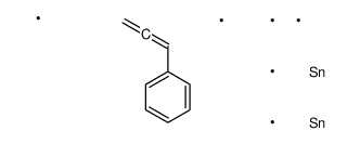 trimethyl-(1-phenyl-2-trimethylstannylprop-2-enyl)stannane Structure