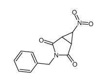 3-benzyl-6-nitro-3-azabicyclo[3.1.0]hexane-2,4-dione Structure