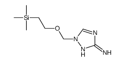 1-(2-trimethylsilylethoxymethyl)-1,2,4-triazol-3-amine Structure