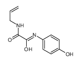 N-Allyl-N'-(4-hydroxyphenyl)ethanediamide结构式