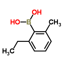 (2-Ethyl-6-methylphenyl)boronic acid Structure