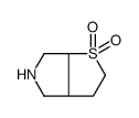 HEXAHYDRO-2H-THIENO[2,3-C]PYRROLE 1,1-DIOXIDE Structure