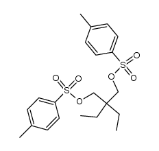 2,2-diethylpropane-1,3-diol ditosylate Structure