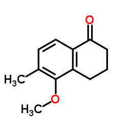 5-Methoxy-6-methyl-3,4-dihydronaphthalen-1(2H)-one Structure