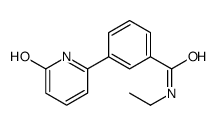 N-ethyl-3-(6-oxo-1H-pyridin-2-yl)benzamide结构式