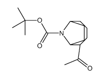 tert-butyl (1R,5S,6R)-5-acetyl-9-azabicyclo[4.2.1]nonane-9-carboxylate Structure