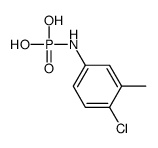 (4-chloro-3-methylanilino)phosphonic acid结构式