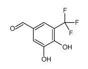 Benzaldehyde, 3,4-dihydroxy-5-(trifluoromethyl)- (9CI)结构式