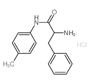 2-Amino-N-(4-methylphenyl)-3-phenylpropanamide hydrochloride Structure