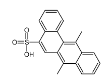 7,12-dimethylbenzo[a]anthracene-5-sulfonic acid Structure