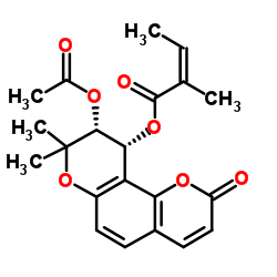 (+)-Pteryxin Structure