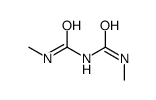 1-methyl-3-(methylcarbamoyl)urea Structure