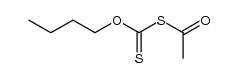 S-(acetyl)-O-butyldithiocarbonate结构式