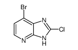 7-Bromo-2-chloro-1H-imidazo[4,5-b]pyridine Structure