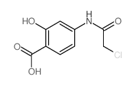 Benzoic acid,4-[(2-chloroacetyl)amino]-2-hydroxy- picture