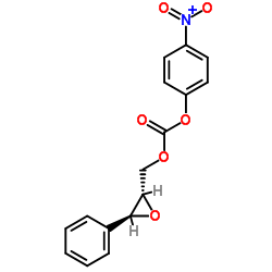 (2S,3S)-2,3-EPOXY-3-PHENYLPROPYL 4-NITROPHENYL CARBONATE Structure