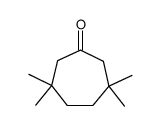 3,3,6,6-tetramethylcycloheptanone结构式