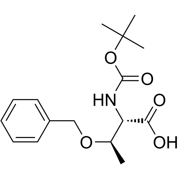 Boc-Thr(Bzl)-OH structure