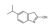 5-Isopropyl-1,3-dihydro-2H-indol-2-one Structure