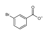 3-bromobenzoate结构式