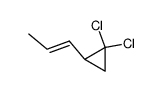 Cyclopropane, 1,1-dichloro-2-propenyl-结构式