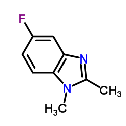 1H-Benzimidazole,5-fluoro-1,2-dimethyl-(9CI) Structure