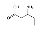 3-AMINO-PENTANOIC ACID structure