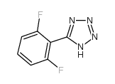 5-(2,6-二氟苯基)四唑结构式