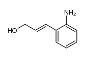 2-Propen-1-ol,3-(2-aminophenyl)-,(2E)-(9CI)结构式