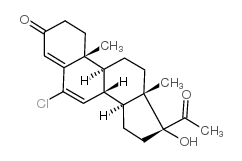 氯地孕酮结构式