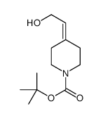 2-(1-BOC-哌啶-4-基)乙醇结构式