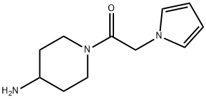 1-(4-aminopiperidin-1-yl)-2-(1h-pyrrol-1-yl)ethan-1-one picture