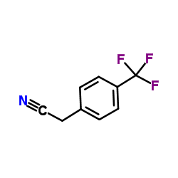 4-(三氟甲基)苯乙腈结构式